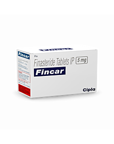 Fincar 5 mg with Finasteride