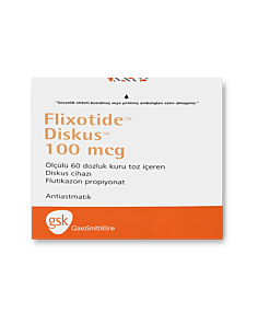 Flixotide Discus 100 mcg with Flutikazon Propiyonat