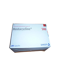Hostacycline 500 mg capsules with Tetracycline