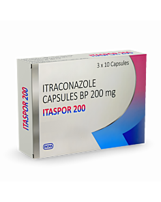 Itaspor 200 mgwith Itraconazole