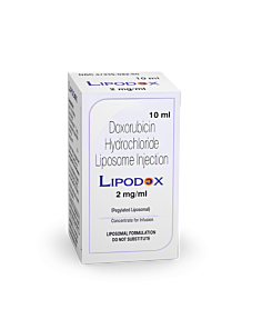 Lipodox 10 mg Injection