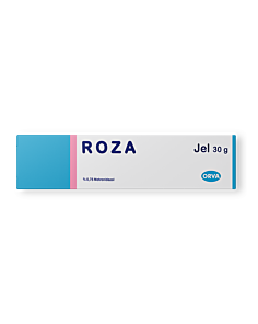Roza Gel 30 gm with Urea, Metronidazole