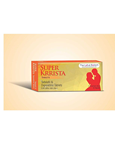Super Krrista 40+60 Mg With Tadalafil + Dapoxetine