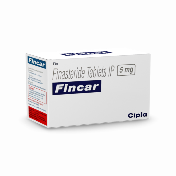 Fincar 5 mg with Finasteride