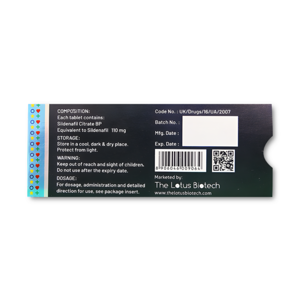 Phallus Power 110 Mg with Sildenafil Citrate