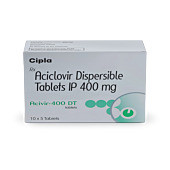 Acivir 400 mg - Aciclovir Dispersible Tablets