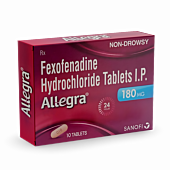 Allegra 180 Mg with Fexofenadine