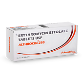 Althrocin 250 Mg with Erythromycin