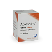 Apresoline 25 mg with Hydralazine hydrochloride