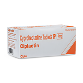 Ciplactin 4 mg with Cyproheptadine