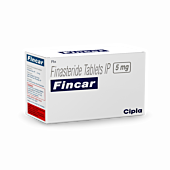 Fincar 5 mg with Finasteride