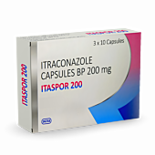 Itaspor 200 mgwith Itraconazole
