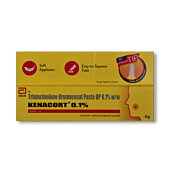 Kenacort Cream 0.1% (5 Gm) with Triamcinolone Acetonide