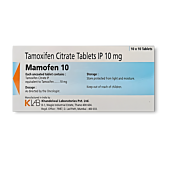 Mamofen 10 mg with Tamoxifen Citrate