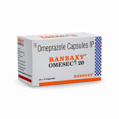 Omesec 20 mg with Omeprazole