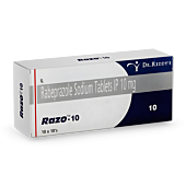 Razo 10 mg with Rabeprazole