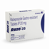 Razo 20 mg with Rabeprazole