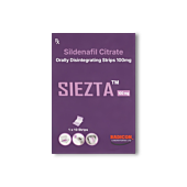 Siezta Sildenafil Citrate Oral Disintegrating Strips