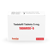 Tadarise 5 mg with Tadalafil