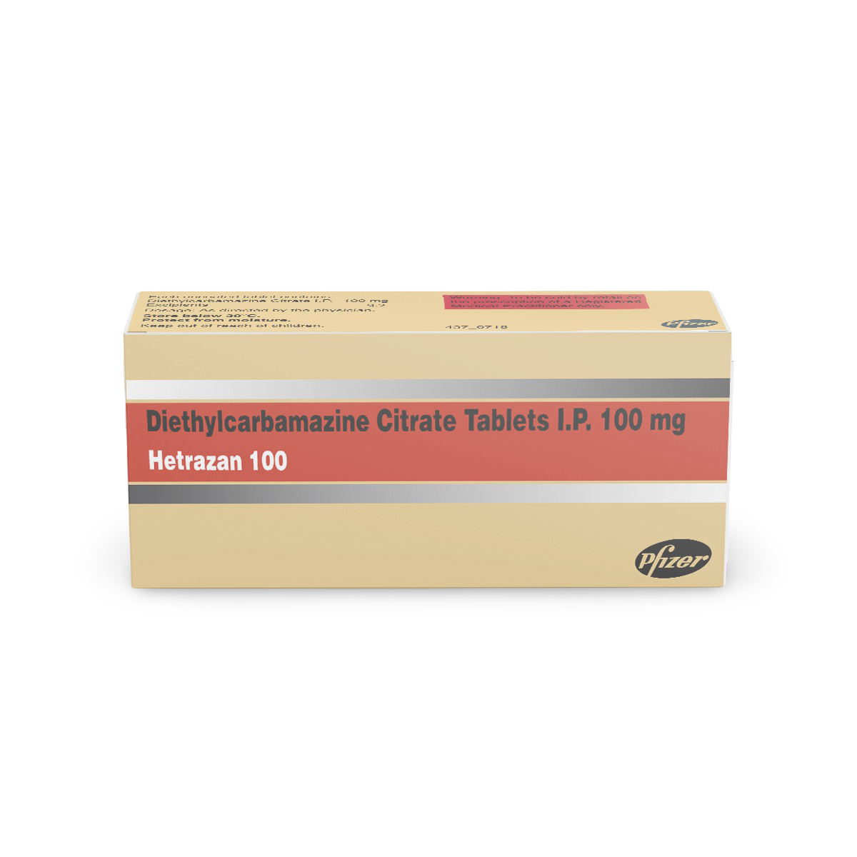 Hetrazan 100 Tablet
